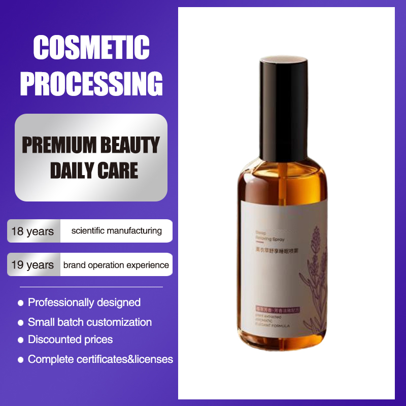 Relaxing sleep spray