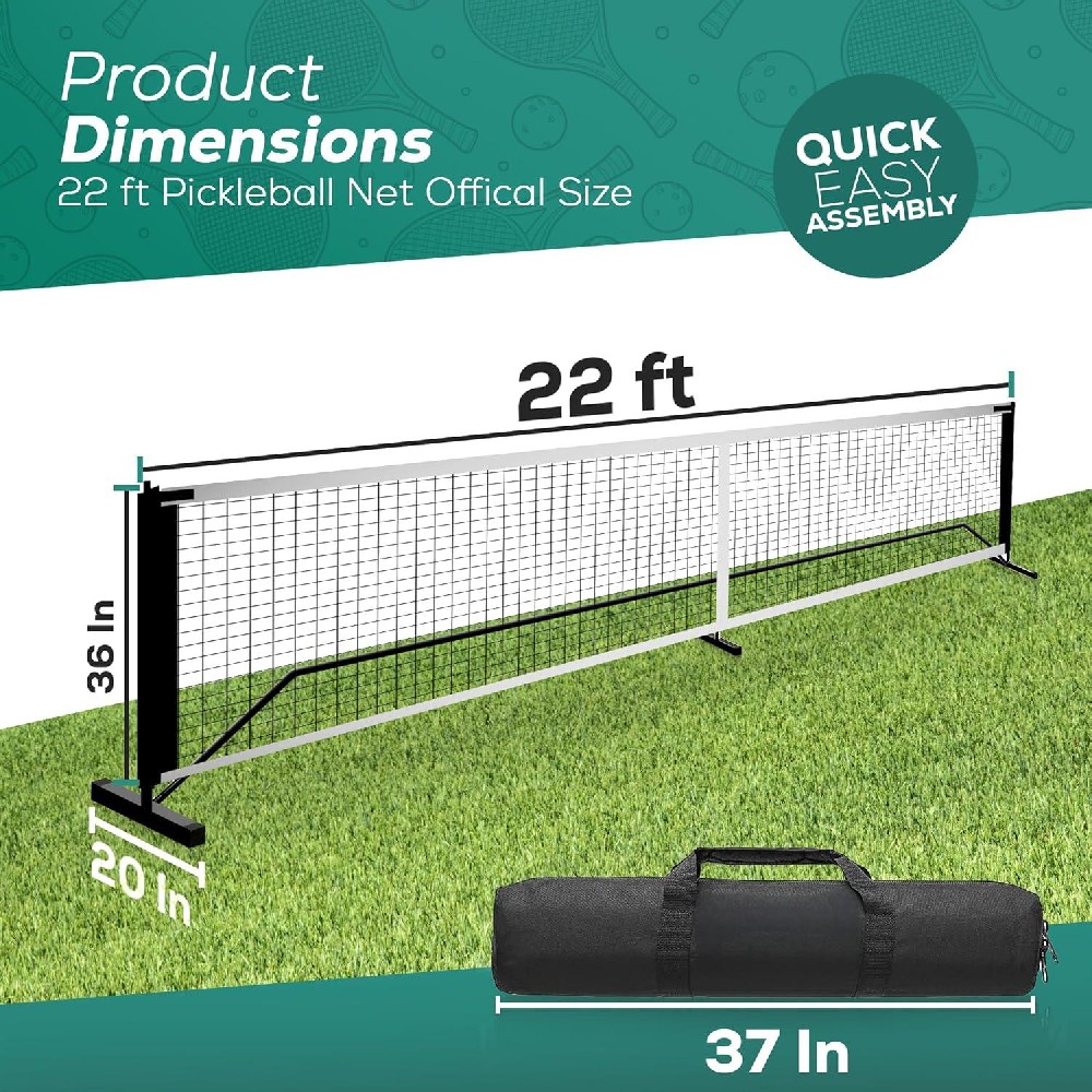22ft Pickleball Practice Net